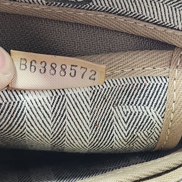 Dooney & Bourke Small Tote Bag & Wallet Set Plaid Canvas Leather Trim USA - Picture 10 of 16